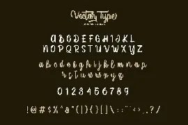 Vector Type | Handlettering Font