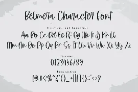 Belmera font