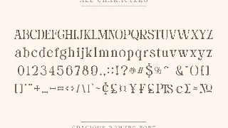 Gracious Bowing font