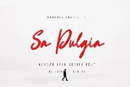 Sa Pulgia - Handwritten Script Font