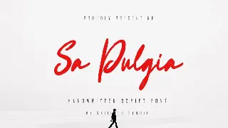 Sa Pulgia - Handwritten Script Font