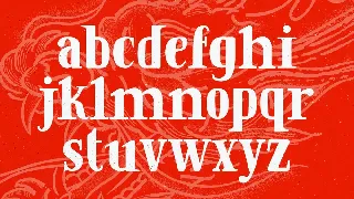 Golden Dragon - Hand-drawn Serif font