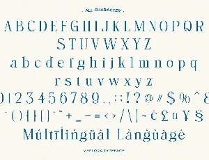 Myflora font