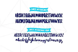 Sunrise International (Typeface) font