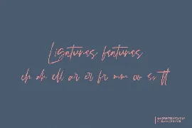 Ambyttion - Swash Handwritten Font