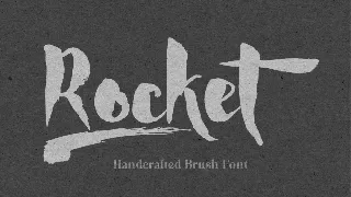 Rocket font