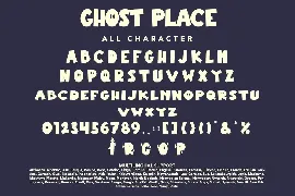 Ghost Place font