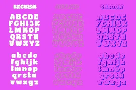 Ciroya - Bubble Font