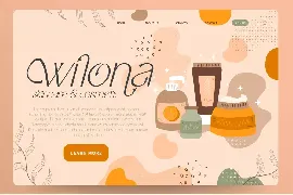 Glorya Modern Stylish Sans Serif font