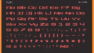 Waves Chunky CPC font