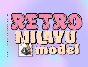 Milayu - Groovy Font