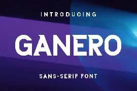 Ganero Font