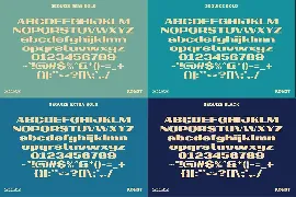 Sequize - Family Modern Extended Fonts