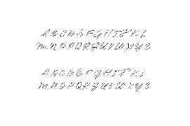 Shadowy Script + Symbols font