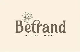 BETRAND - Serif font