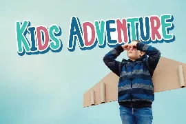 Kid Boys Playful Font