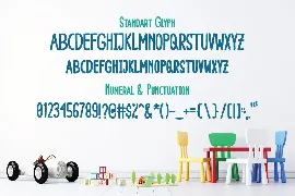 Kid Boys Playful Font