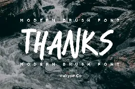 Dashbird - Brush Font