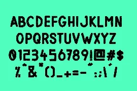 Frantic font