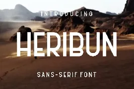 Heribun Font