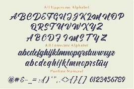 Milton Script font