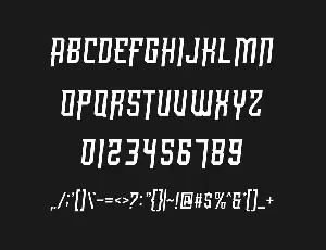 Xorguns font