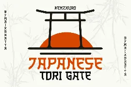 Kenzhuro - Japanese Font