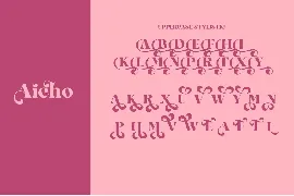 Aicho font