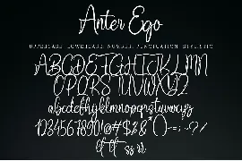 Anter Ego font