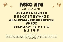 Neko Life font