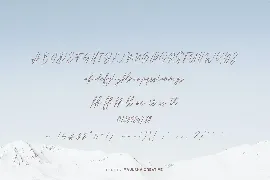 Snowhart - Brush Font