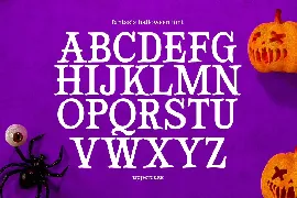 Fantasia Halloween - A Horror Typeface font