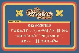 Pasta font