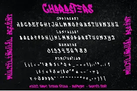 Badtryme - Graffiti Font