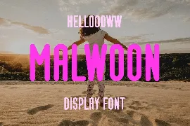 Malwoon Font