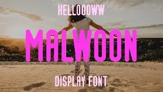 Malwoon Font