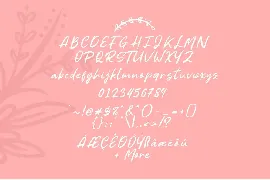 Pink Pledge font