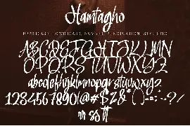 Hamtagho font