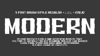 Rexako Brush font