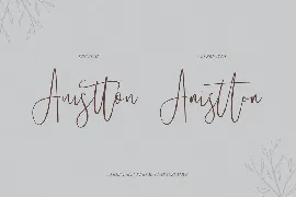 Anistton - Feminine Font