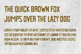 Gencana Display Font