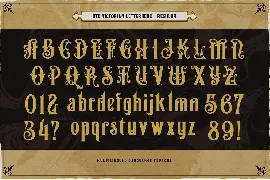 Victorian Letterhead font