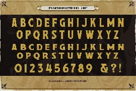 Victorian Letterhead font