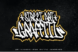 Wastetag - Graffiti Font