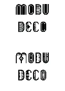 Modu font