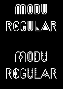 Modu font