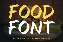 Foodly Colebona font