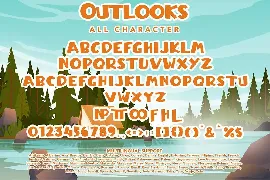 Outlooks - Chunky Handwritten Font