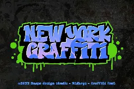 Midbrys - Graffiti Font