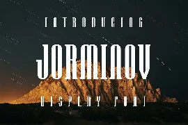 Jorminov Font